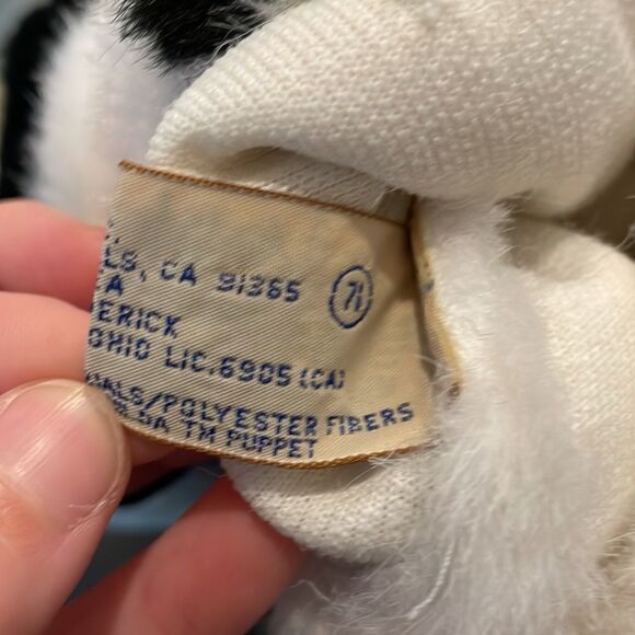 Vintage Bravo! Hand Puppet Plush by Applause With Tags Hilda the Cow 13913 11.5” - Picture 8 of 8